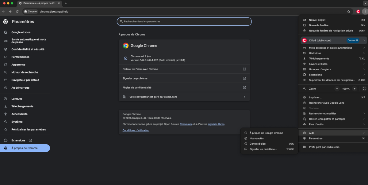 La faille découverte dans Chrome est jugée sérieuse, n'attendez pas pour mettre votre navigateur à jour. © Clubic