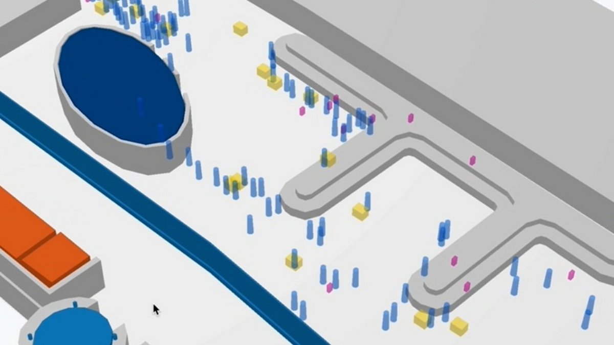 Le LiDAR schématise à l'extrême, mais il est d'une... extrême précision (© Outsight / ADP)