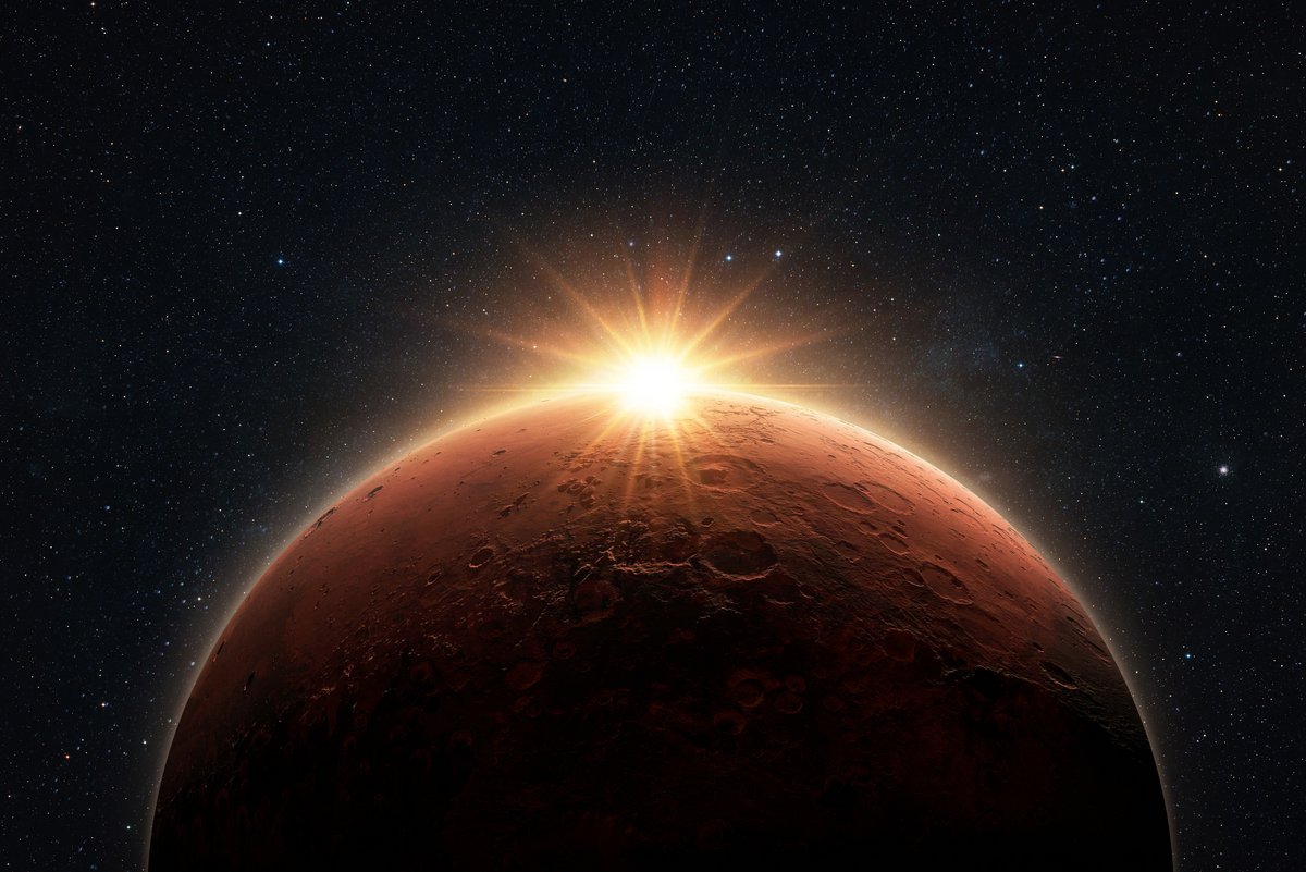  Aujourd'hui les preuves abondent : Mars a eu un passé beaucoup plus humide qu'aujourd'hui. © Alones / Shutterstock