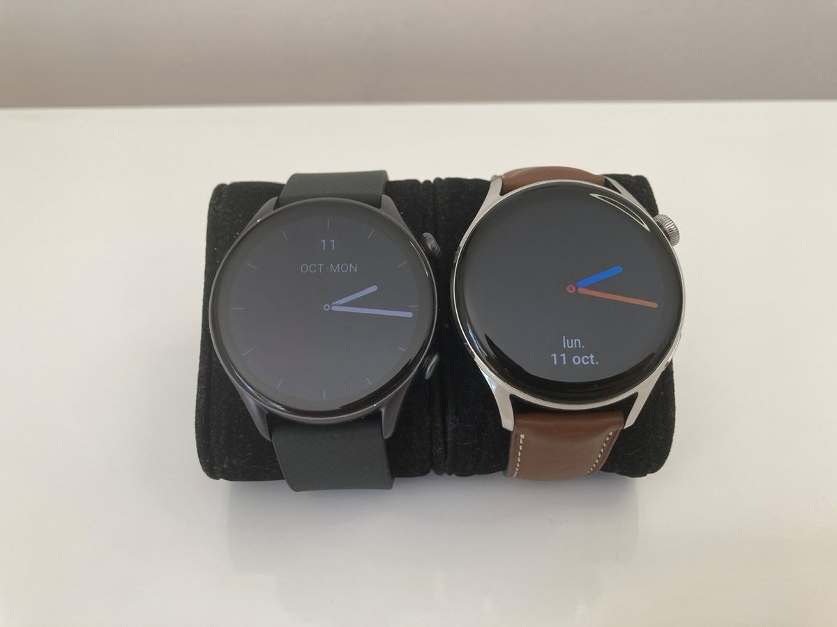 GTR 3 Pro et Huawei Watch 3 ont un certain air de ressemblance. – ©Johan Gautreau pour Clubic