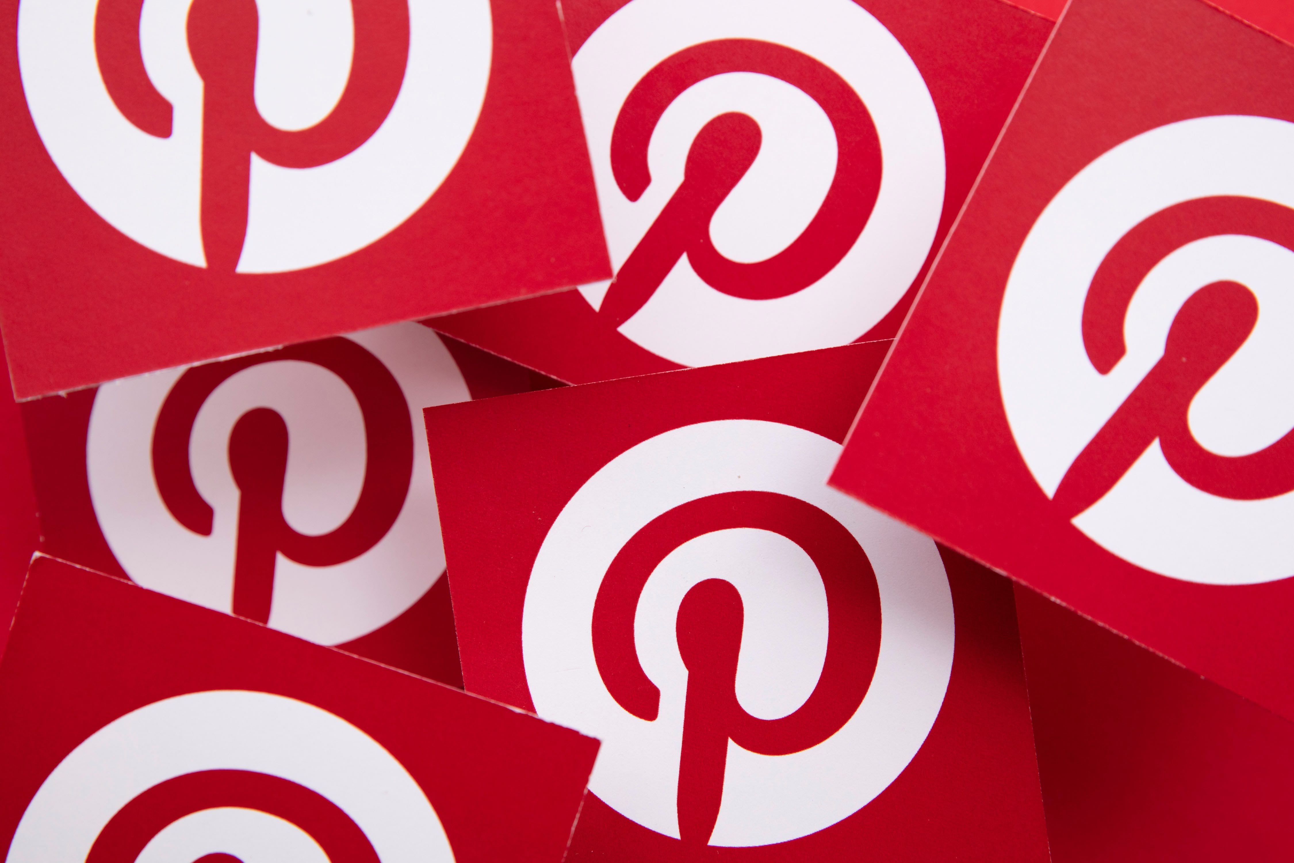 Le logo de Pinterest. ©Shutterstock