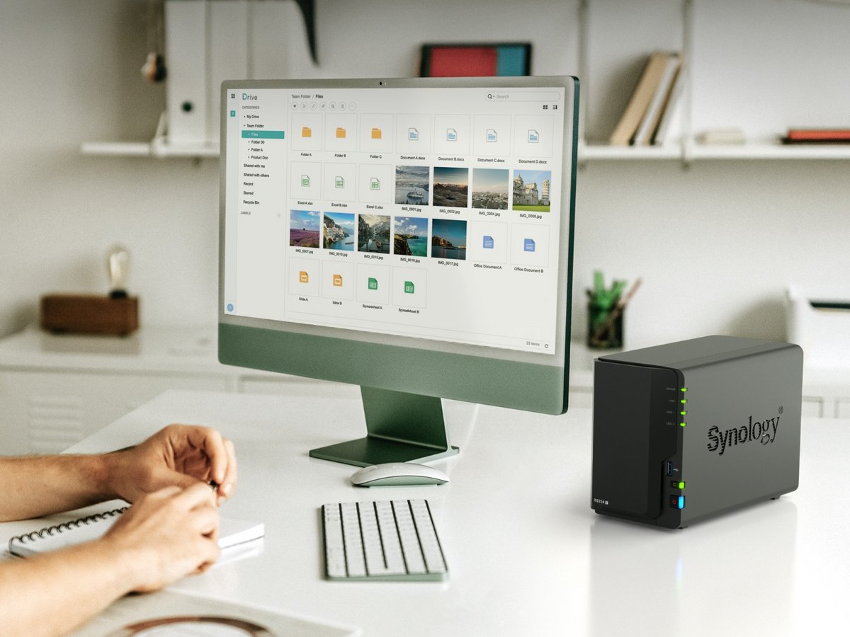 Avec le temps, les NAS synology sont devenus de véritables outils de travail collaboratif. © Synology