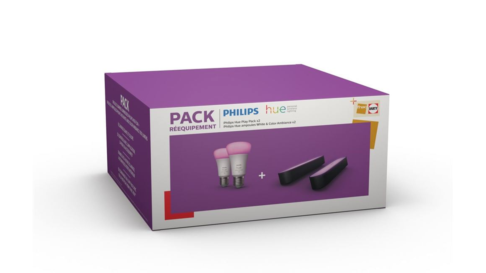 Le pack réequipement Philips Hue Fnac/Darty