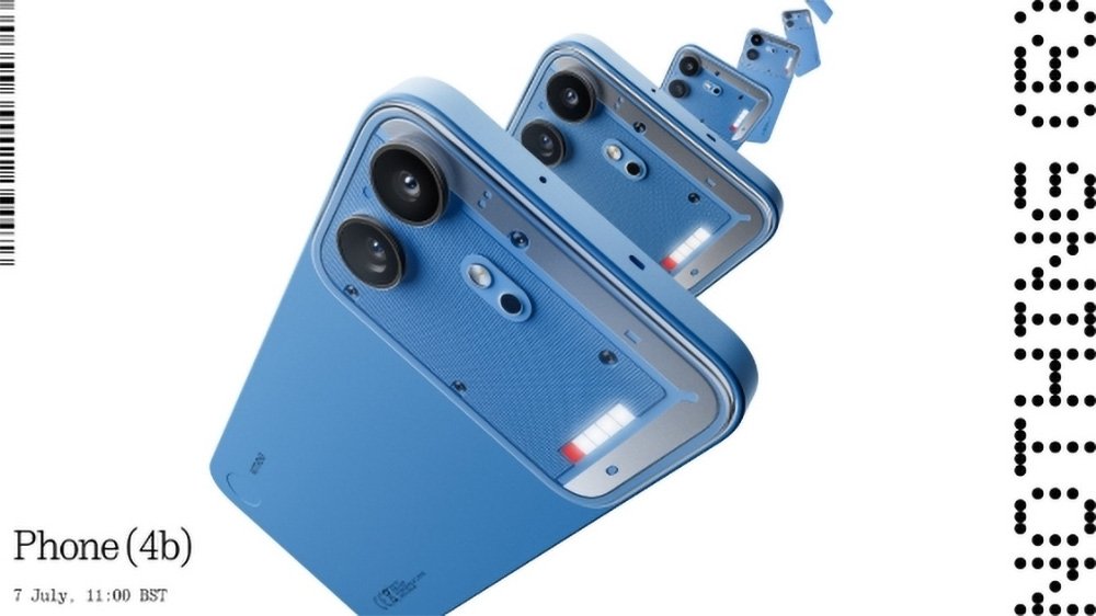 Le design du futur Phone (4b) © Nothing