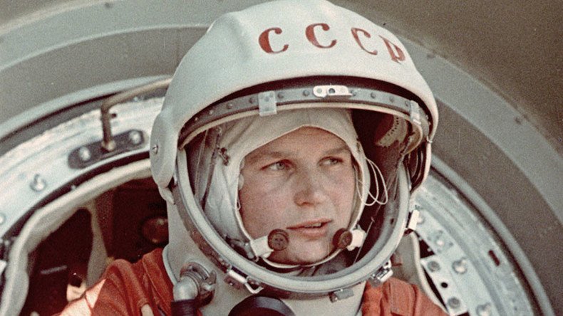 À 26 ans, la Russe devenait la première femme à voler dans l'espace. © NASA