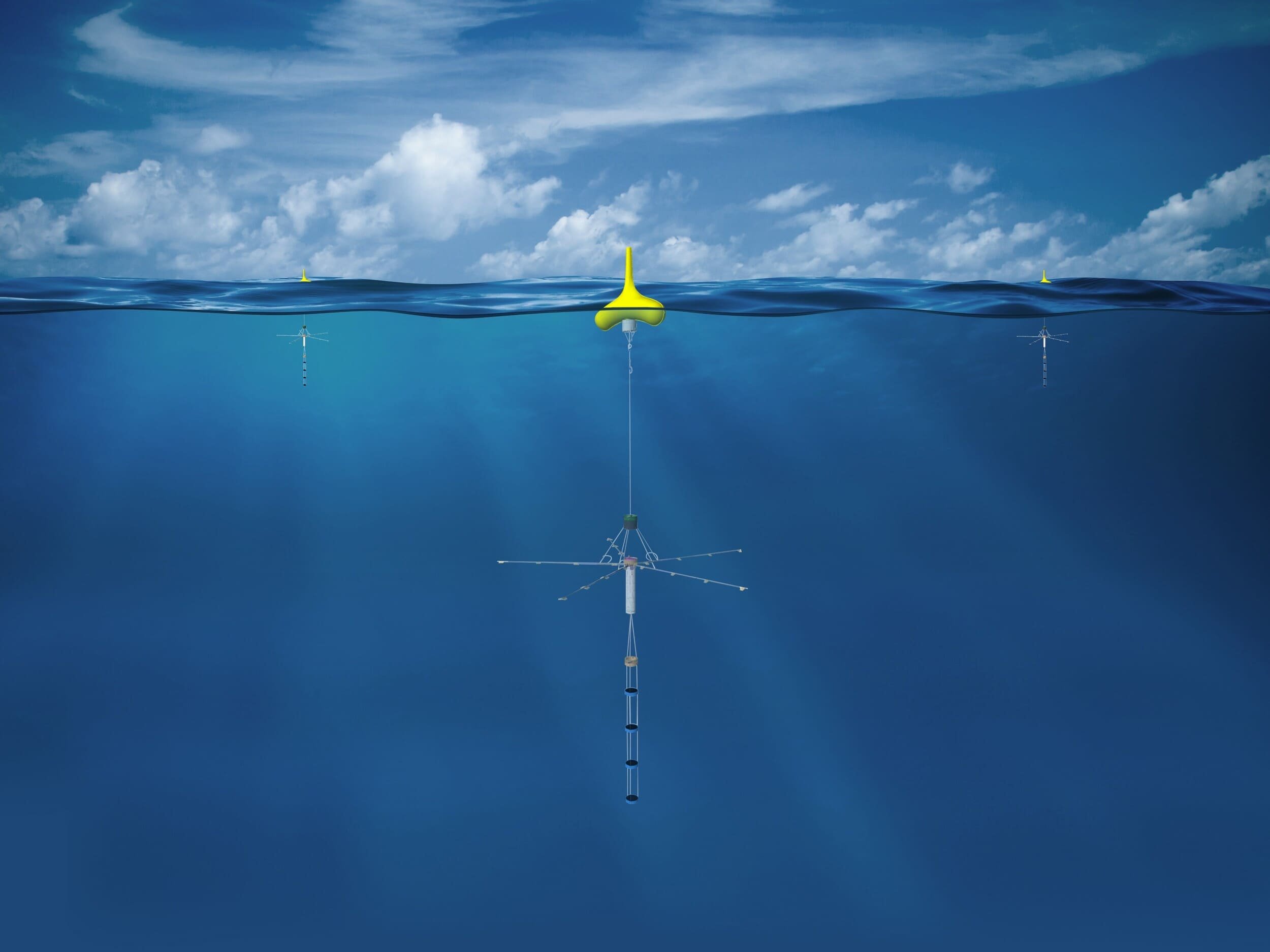 Illustration de la bouée acoustique SonoFlash de Thales © Thales