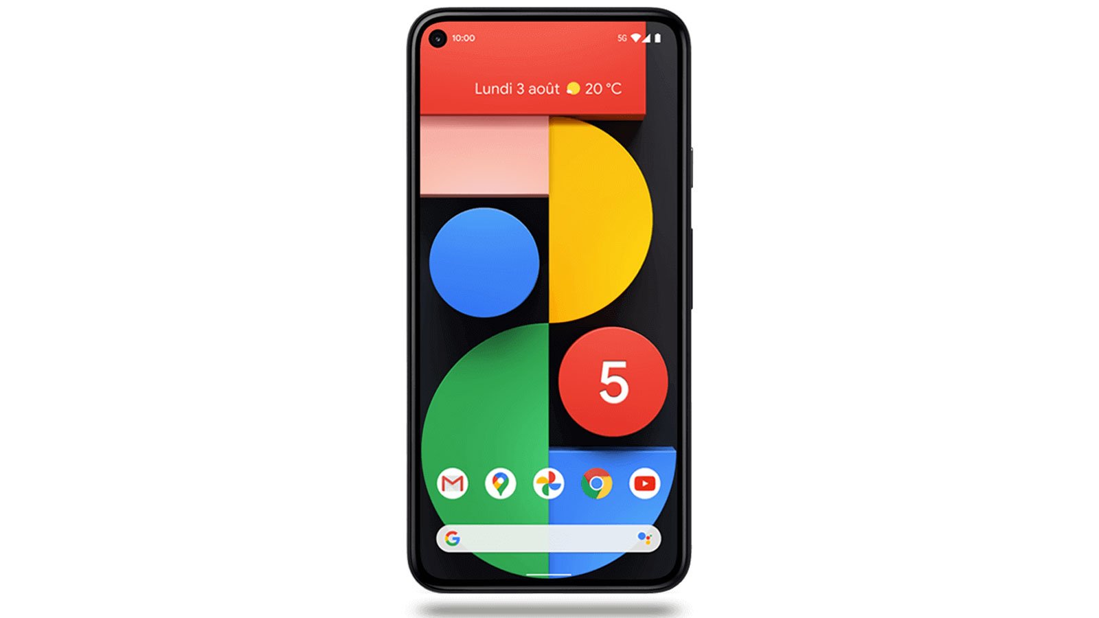 Le smartphone 5G Google Pixel 5
