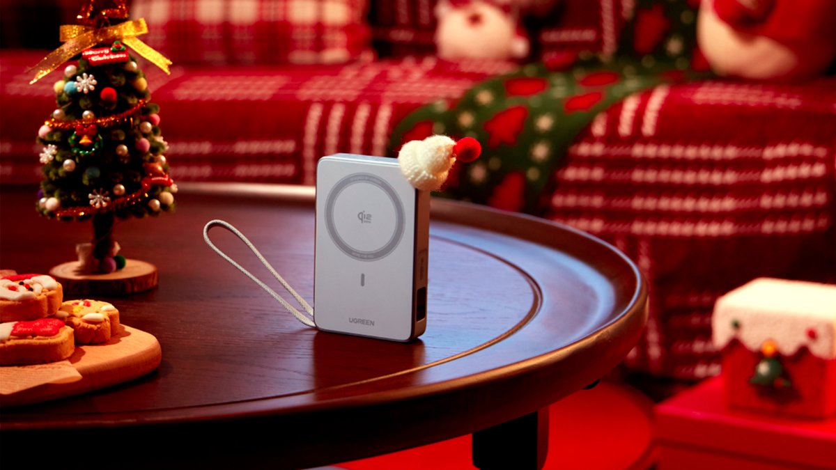 Rechargeable en 2 h, cette batterie 10 000 mAh alimente jusqu’à trois appareils, idéale pour les journées bien remplies. ©UGREEN