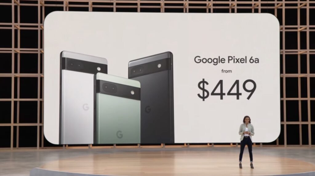 Présentation du Google Pixel 6a