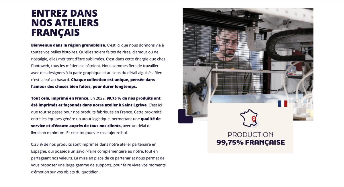 Une production photo locale. ©PhotoWeb