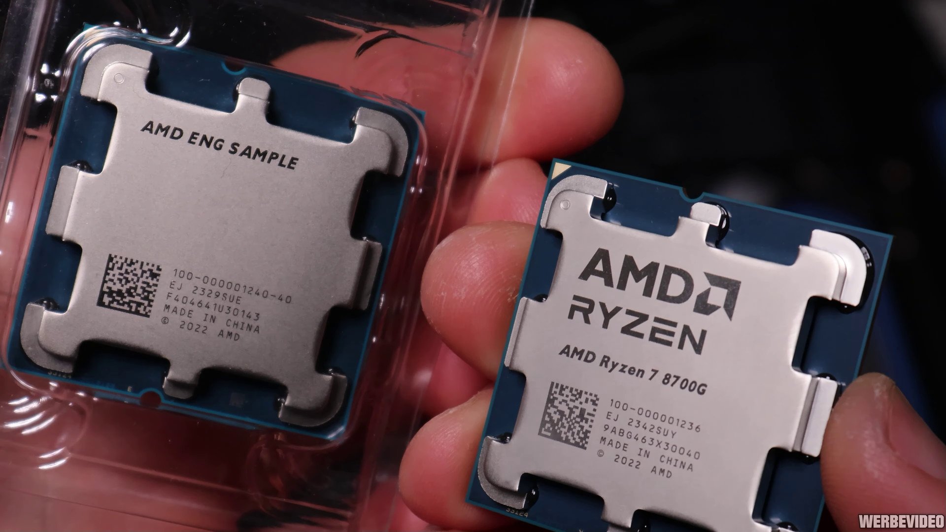 Les Ryzen 8700G et 8700GE au duel © GucksTV