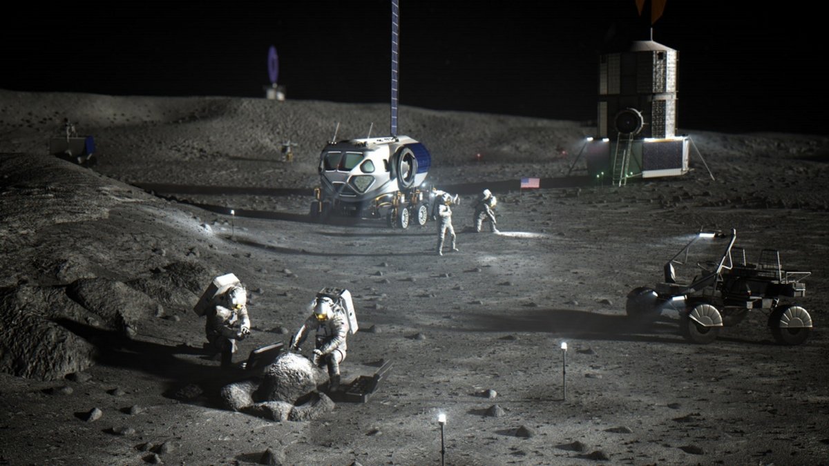 La mission Artémis veut prendre ses aises sur la Lune (© NASA)