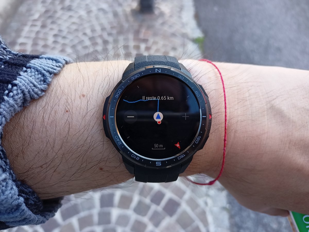 Honor Watch GS Pro - Route Back