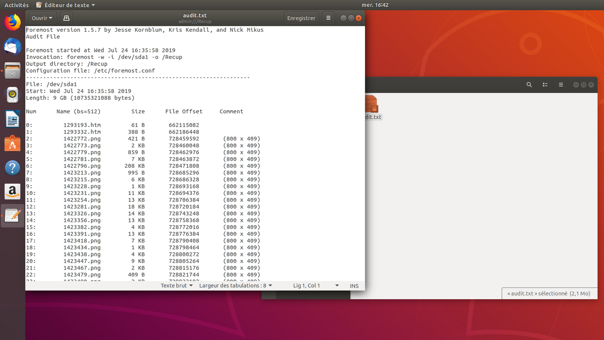 Ubuntu Foremost 6