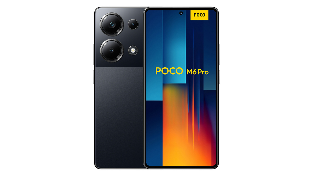 Le smartphone POCO M6 Pro et son écran AMOLED de 6,67" qui affiche 120 images/s