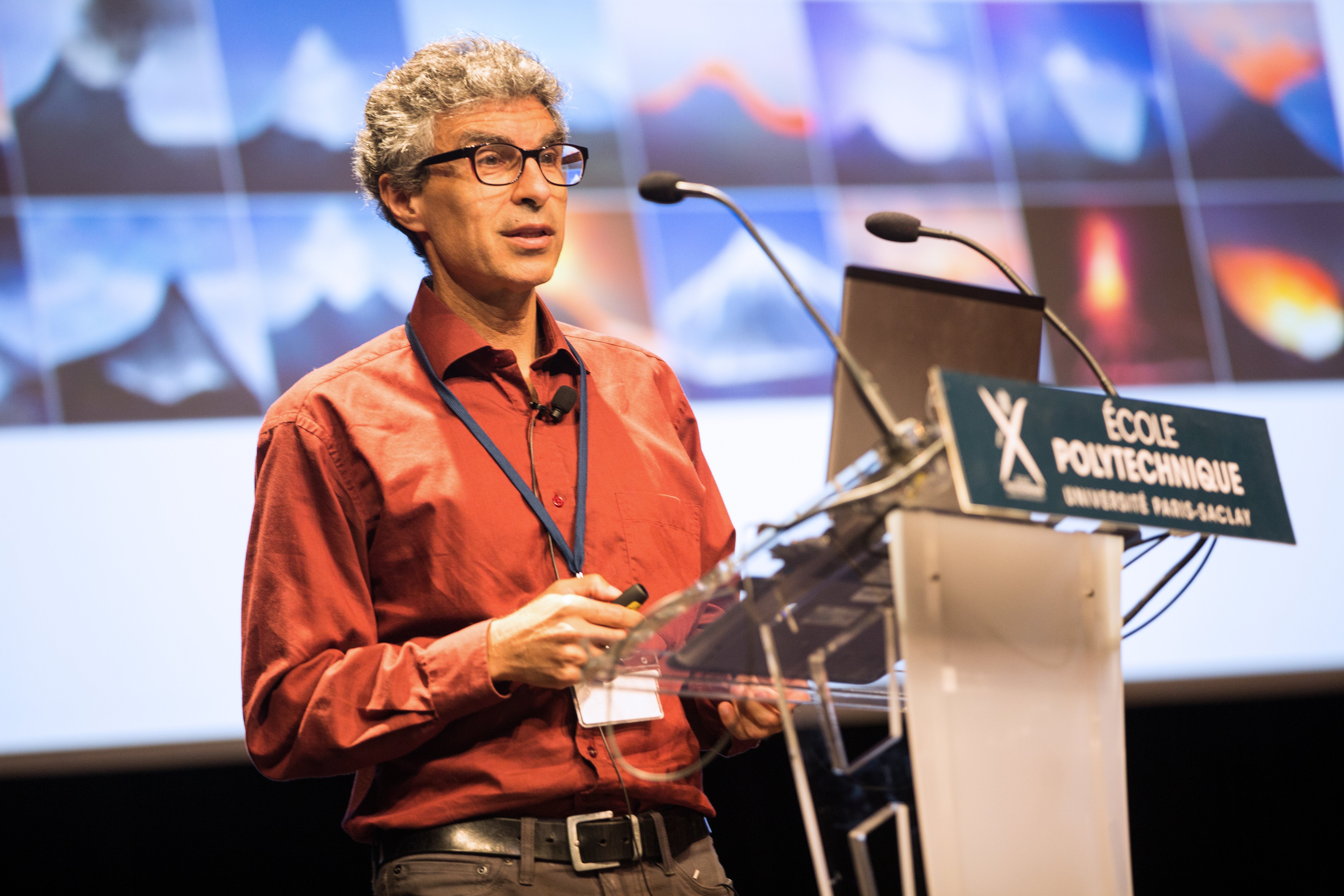 Yoshua Bengio, l'un des trois parrains de l'IA. ©École polytechnique / J.Barande