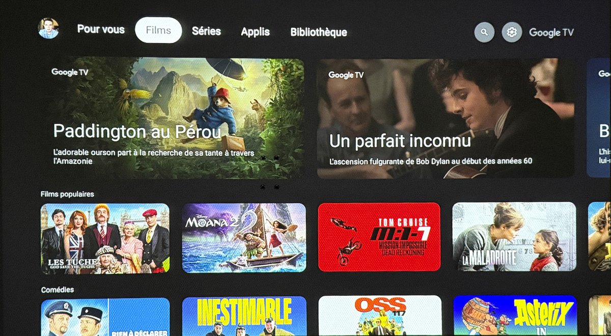 Les menus sont très complets - © Charles Gouin-Peyrot pour Clubic