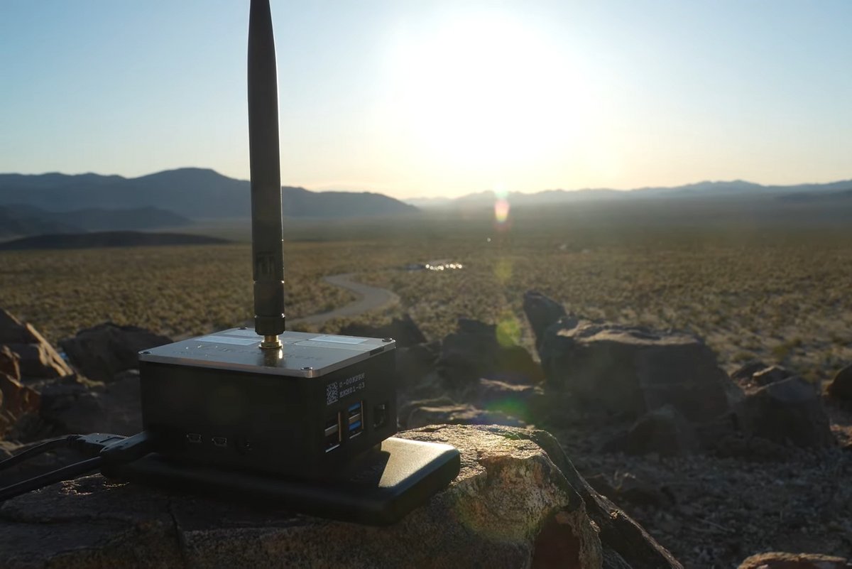 Voici l'antenne Wi-Fi qui a régné sur Joshua Tree © Morse Micro