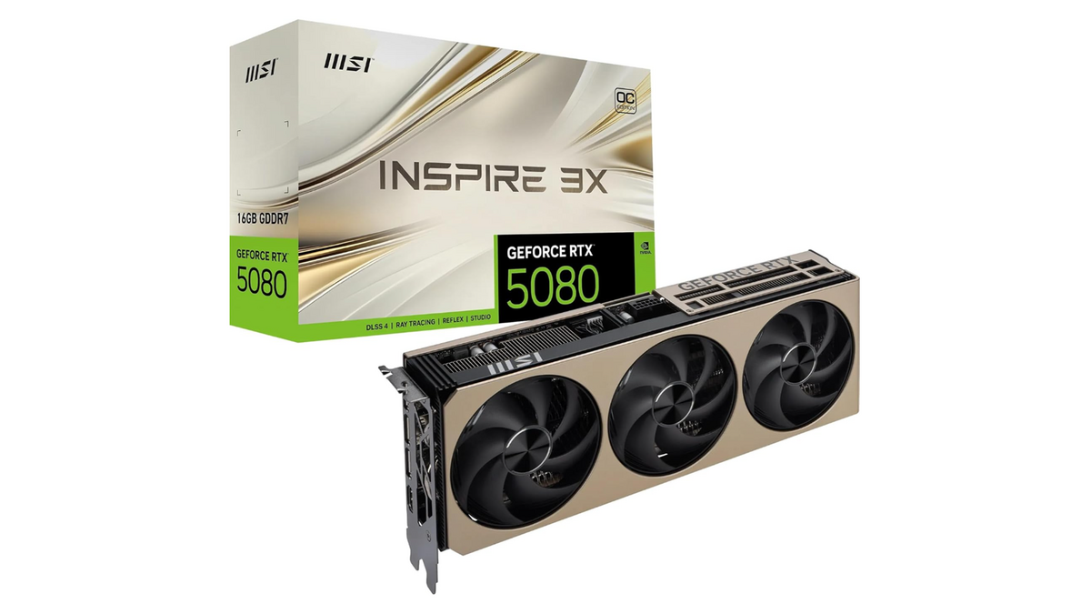 MSI GeForce RTX 5080 Inspire 3X OC