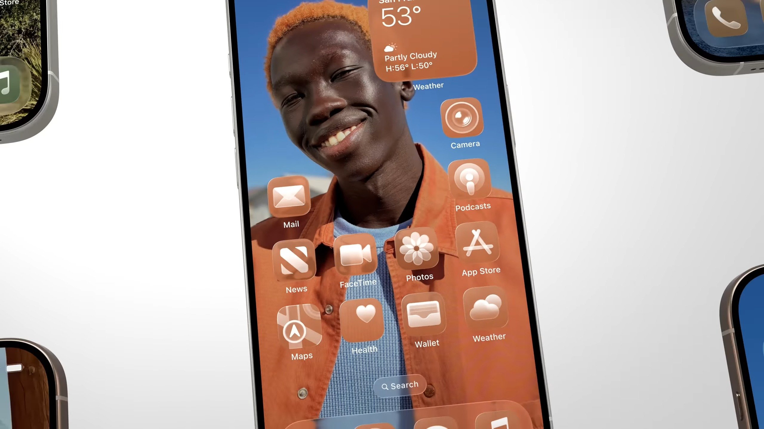 iOS 26 Liquid Glass interface