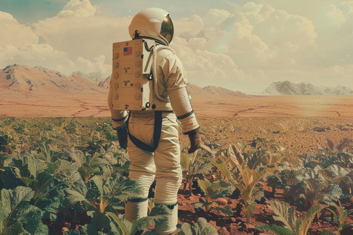 La NASA prépare déjà ses voyages vers Mars. ©Deep Space Food / NASA
