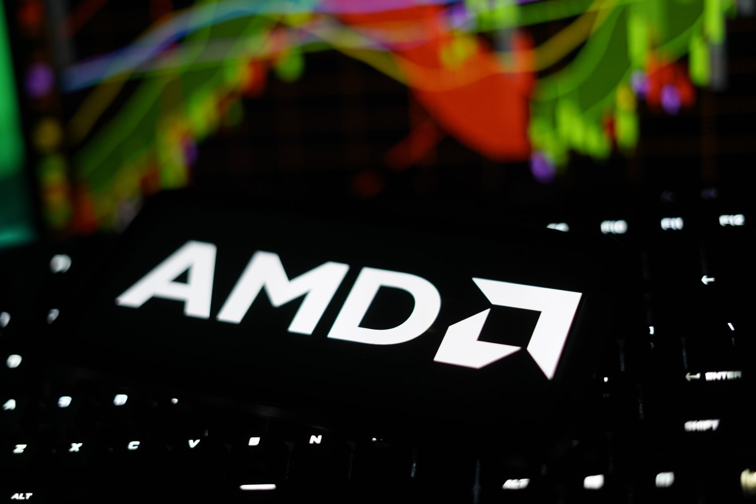 Le logo d'AMD. ©PJ McDonnell / Shutterstock
