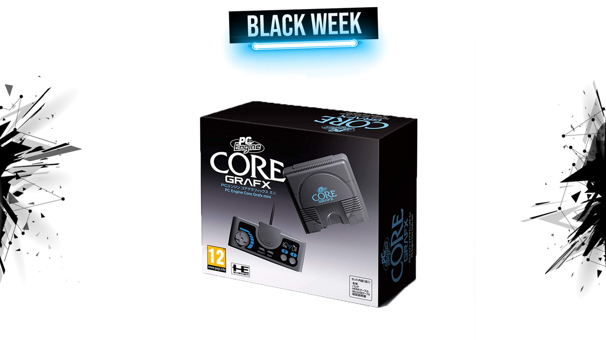 pc engine core graphx black week