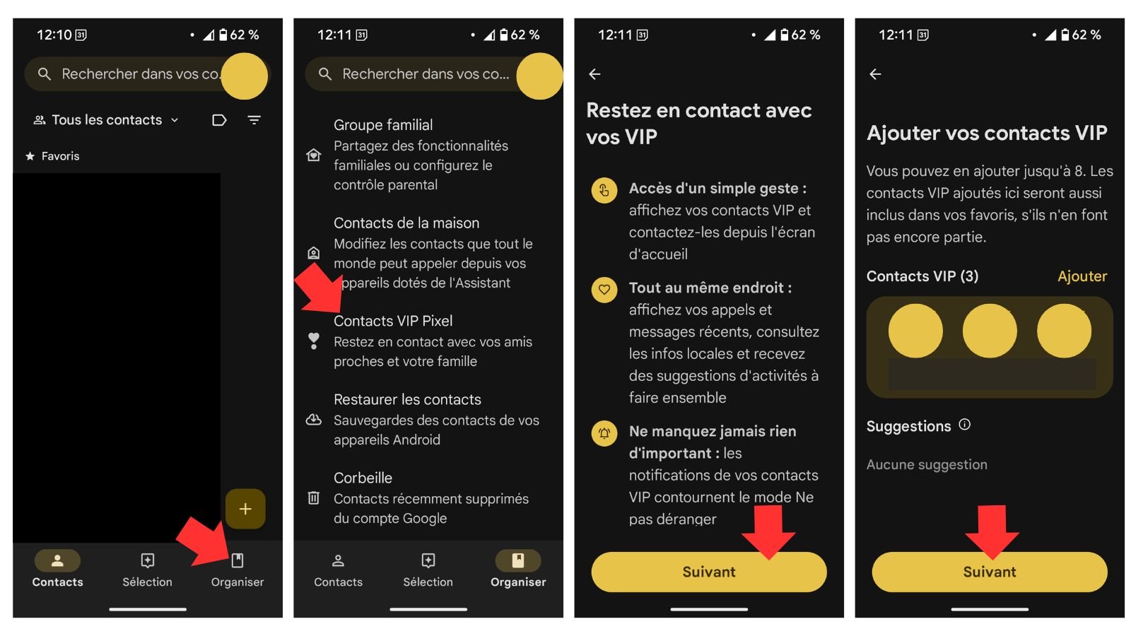 Activez la fonction Google VIP ©Google / Mia Ogouchi pour Clubic