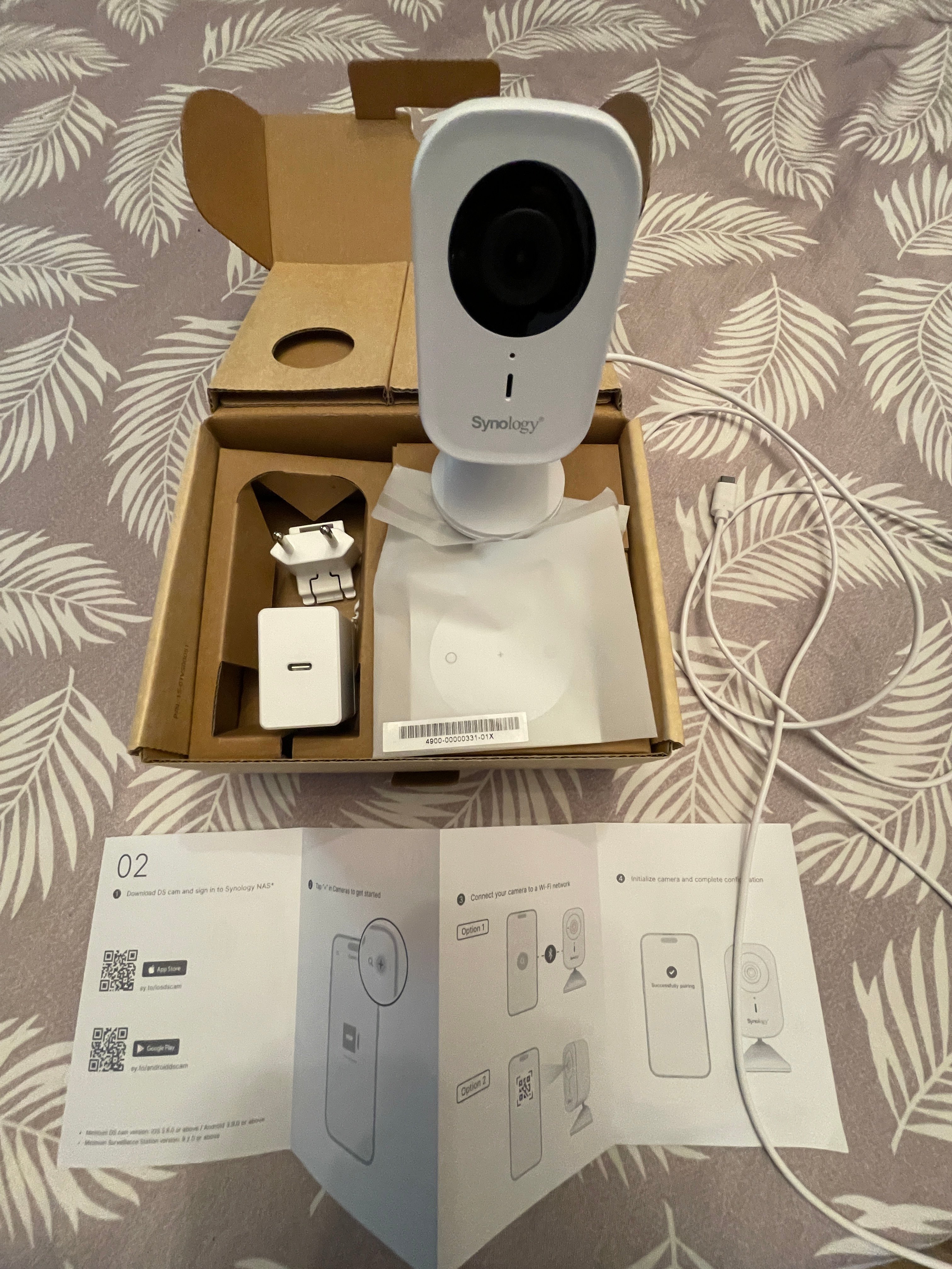 La caméra CC400W de Synology vue par Pierre.