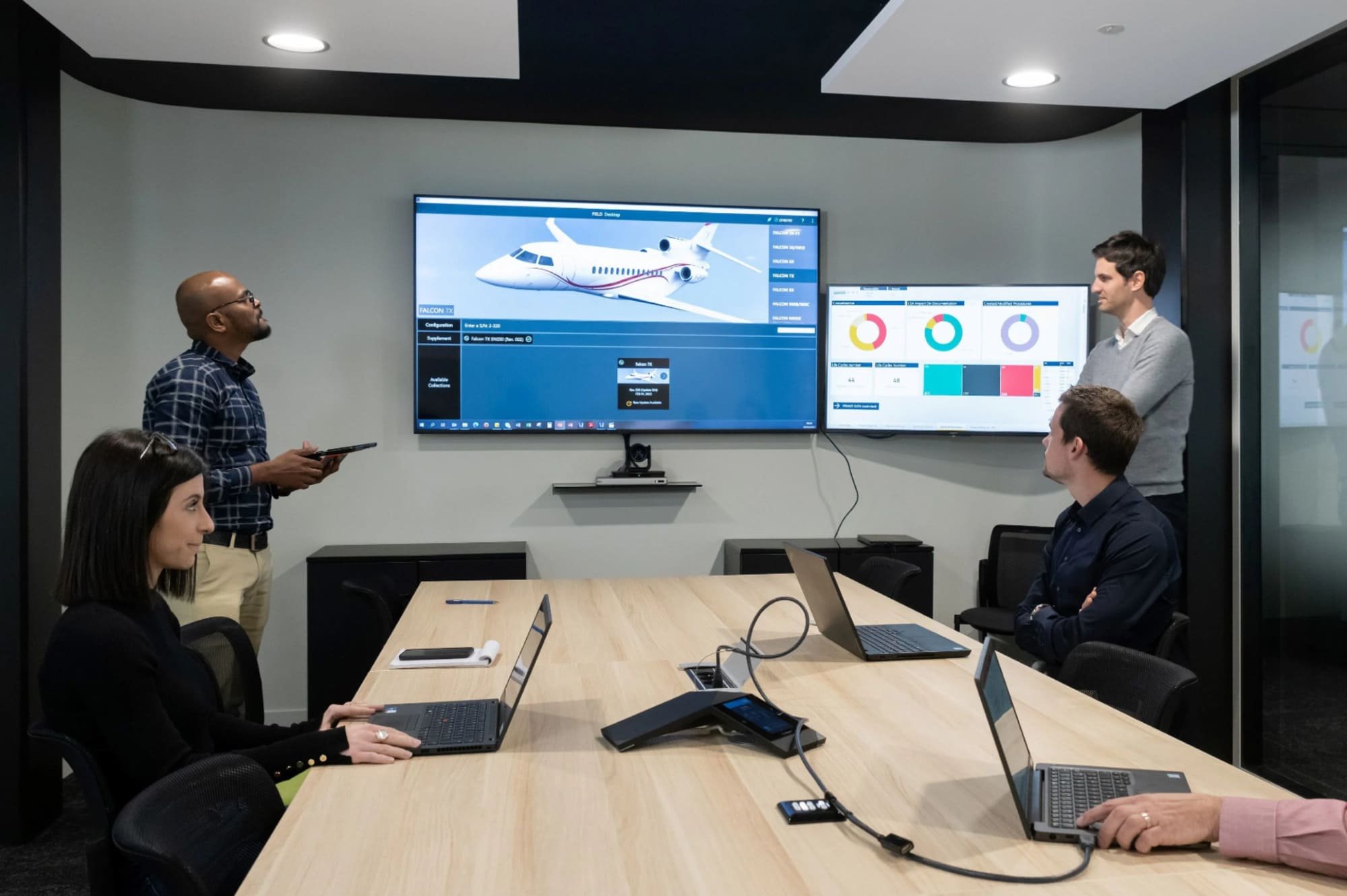 Dassault Aviation choisit le cloud souverain Bleu pour ses données stratégiques. © Dassault Aviation