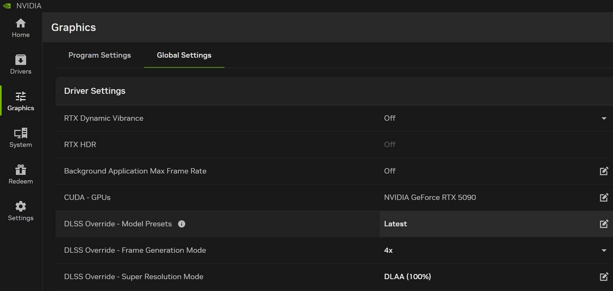 L'activation de la génération d'images directement depuis la NVIDIA App. ©NVIDIA