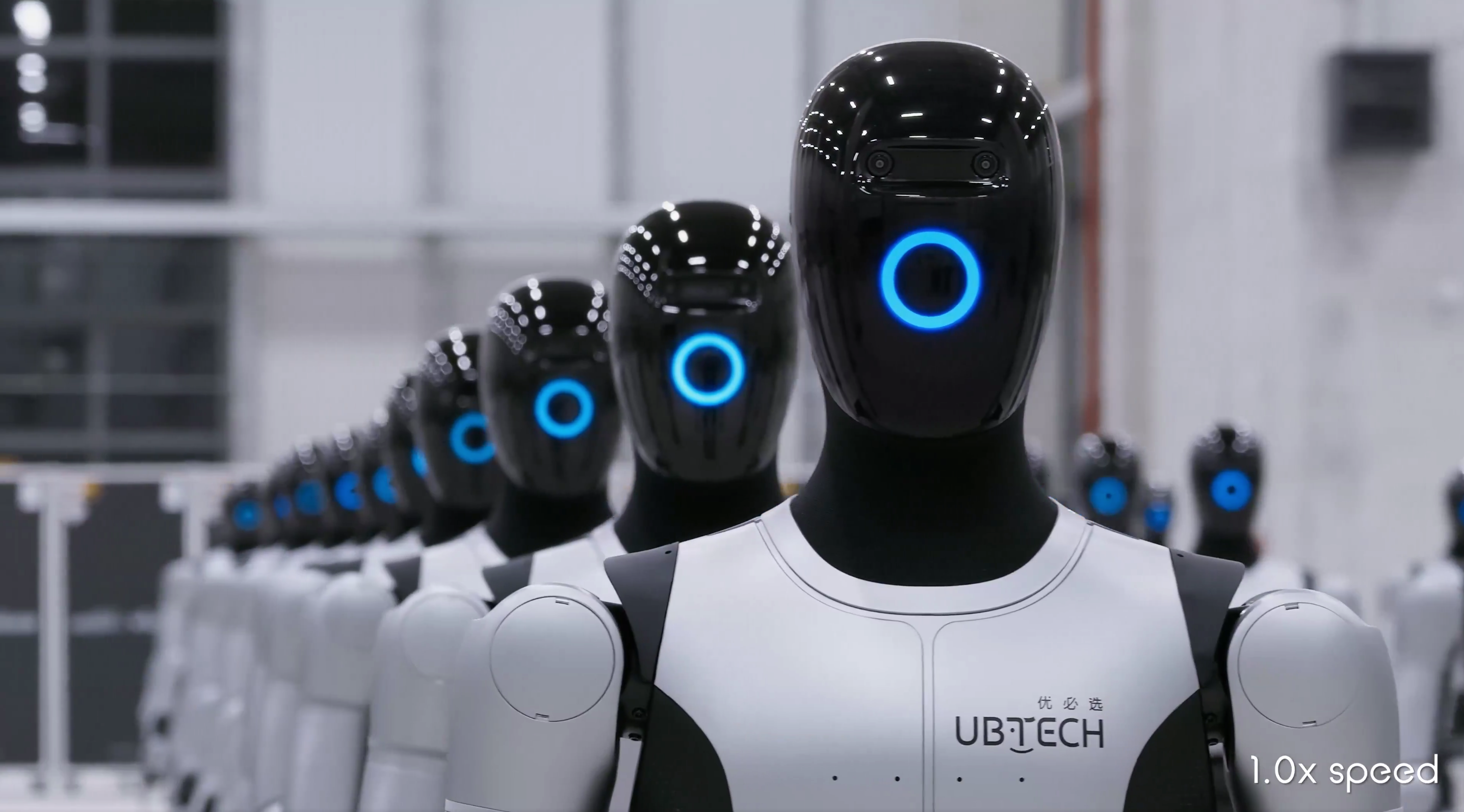 Ubtech présente une nouvelle vidéo de son armée de robots © UBTECH Robotics