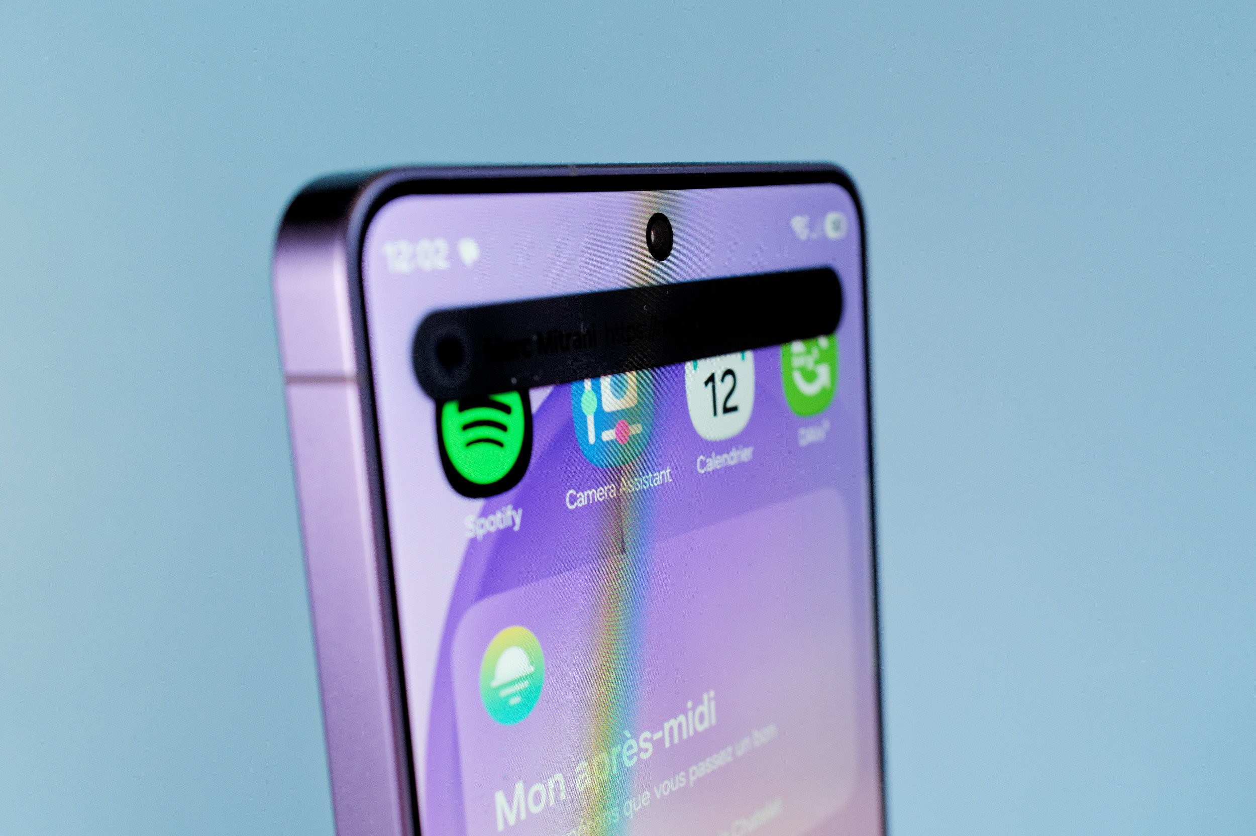 Le calendrier de votre Samsung Galaxy se met à jour. © Marc Mitrani pour Clubic