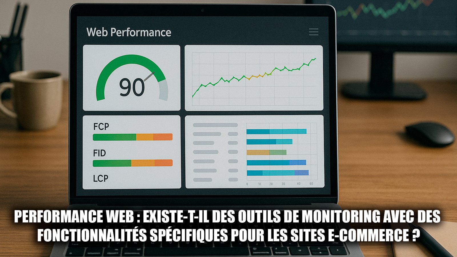 Les outils de monitoring, gratuits ou payants, permettent de suivre temps de chargement et disponibilité afin d’optimiser la performance web et garantir une navigation fluide - © Axel Reghis | OpenAI