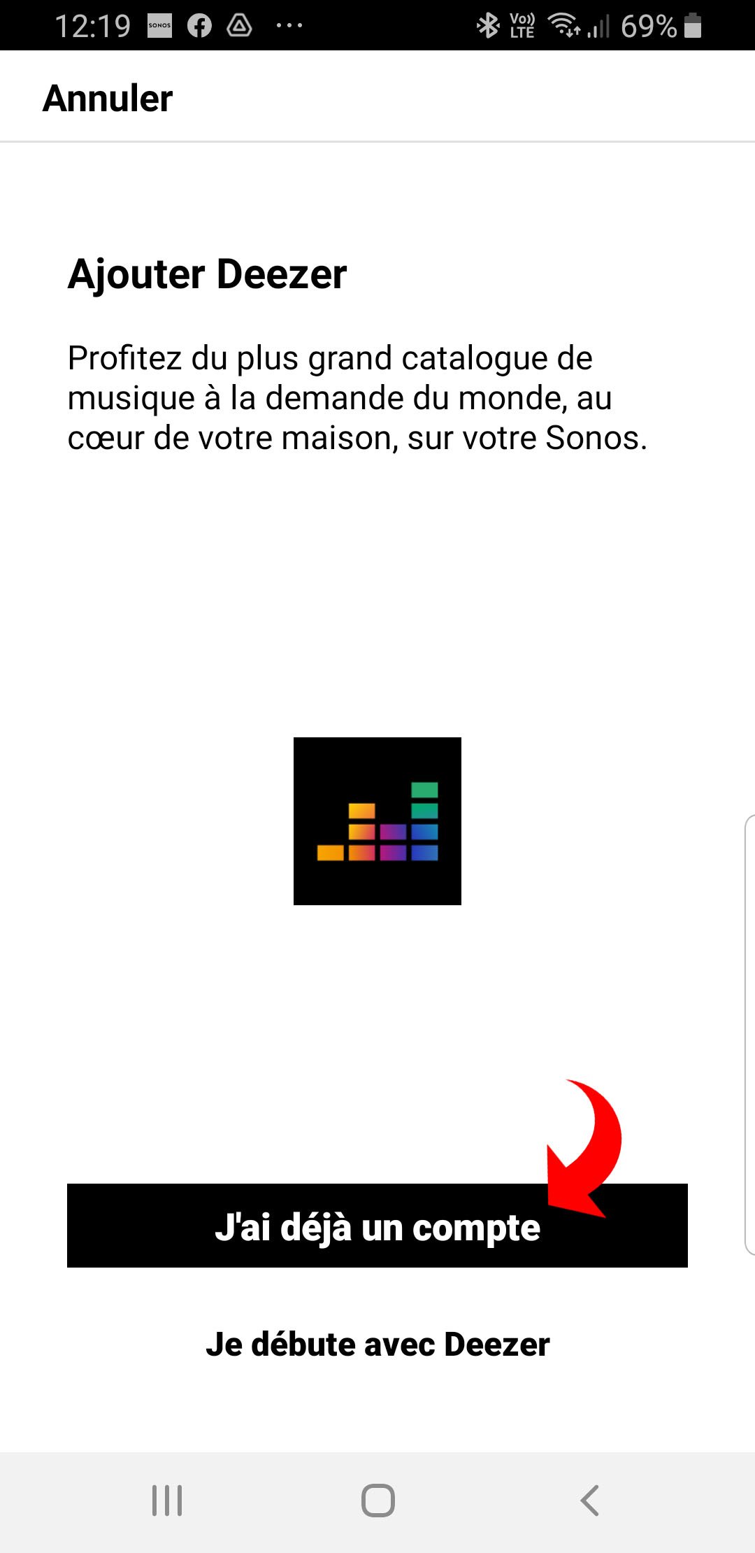 Enceinte Deezer