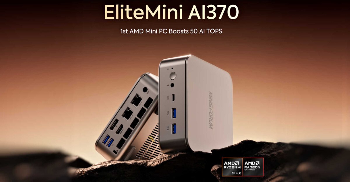 L'EliteMini AI370 © Minisforum / VideoCardz