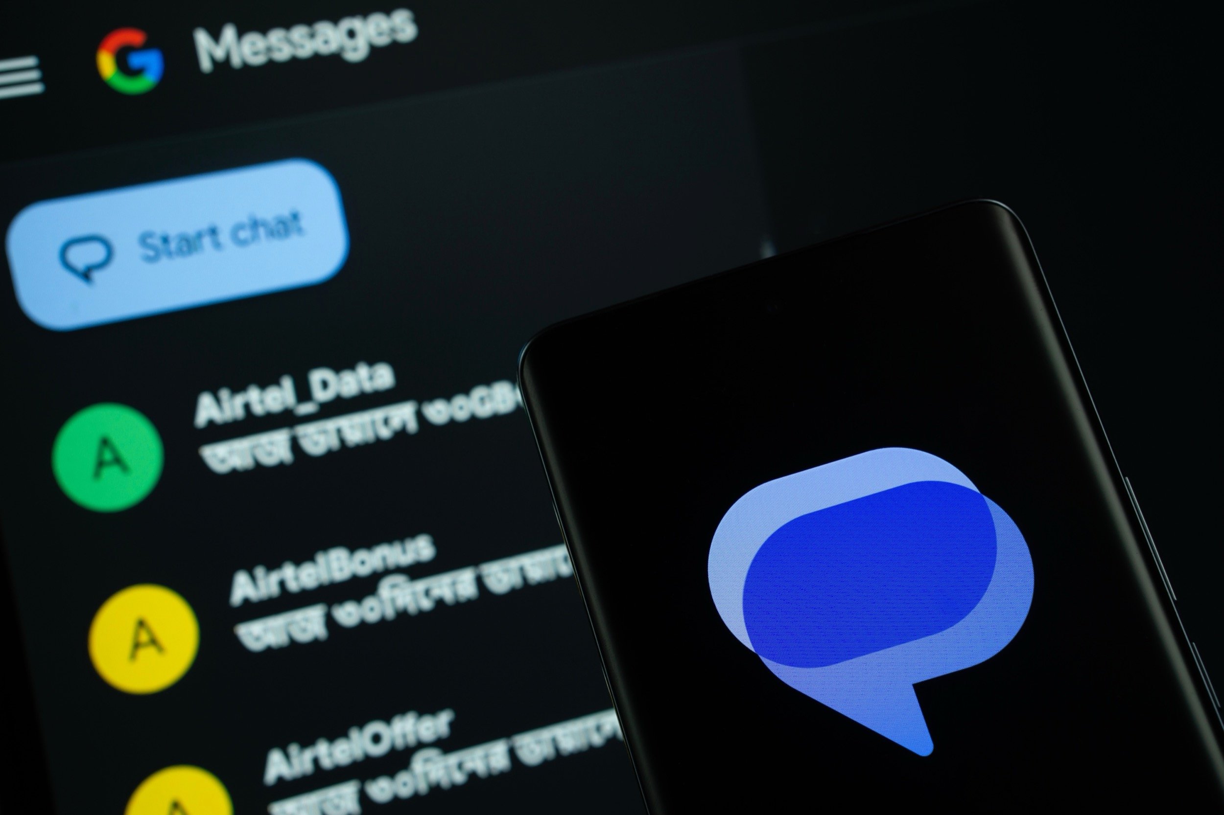 Publicités, spams… Google Messages adopte enfin cette fonction de Gmail pour vous simplifier la vie. © Bangla press / Shutterstock