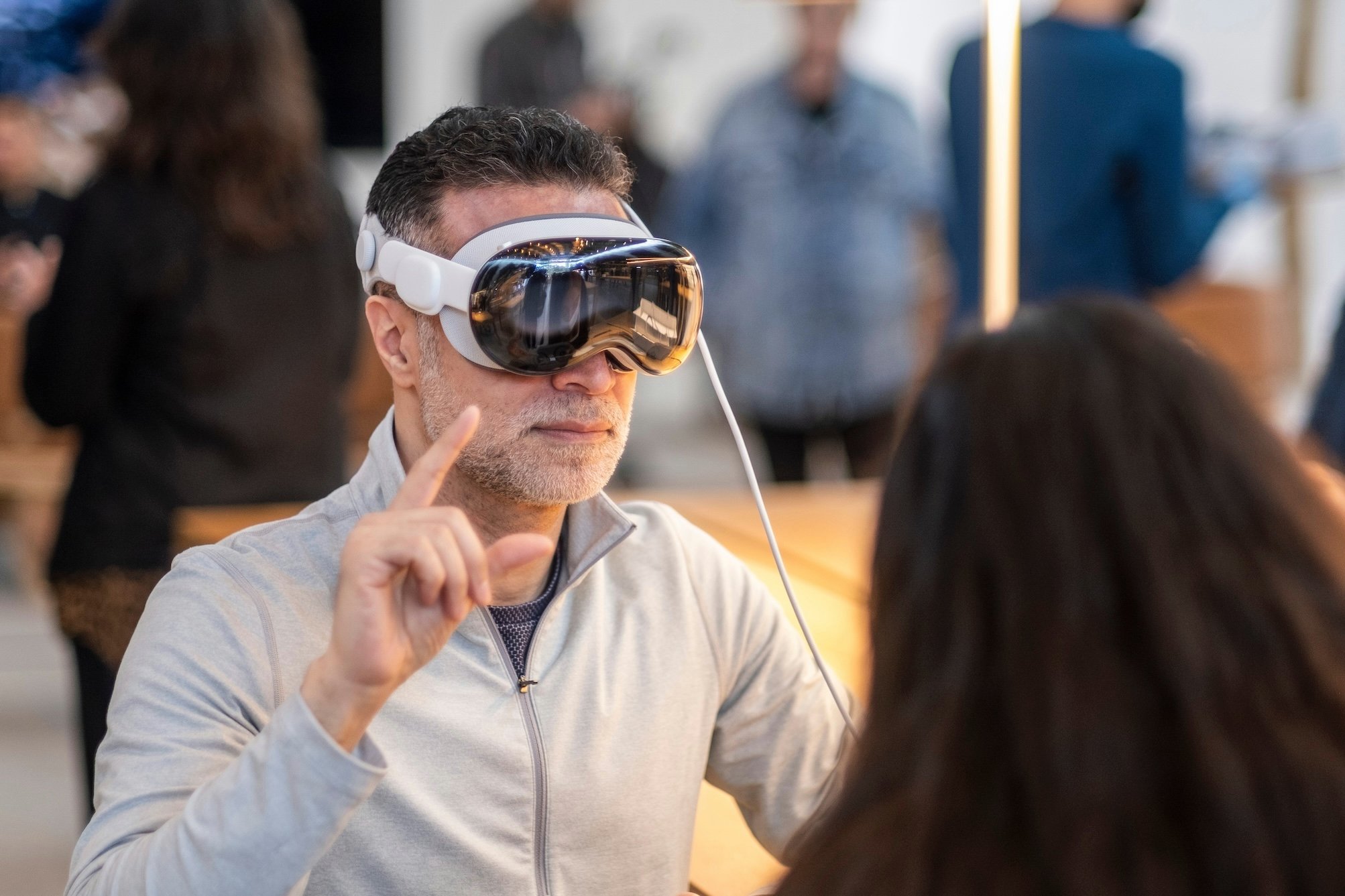 Un problème sur certains Apple Vision Pro ? © Ringo Chiu / Shutterstock