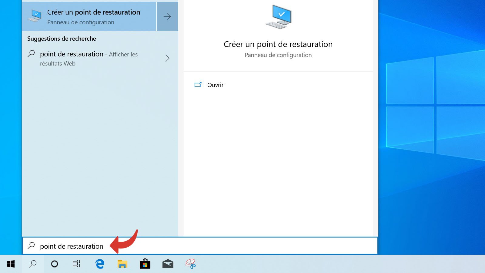 tuto windows restauration