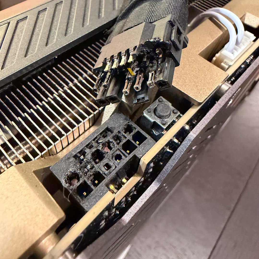 Zotac GaForce RTX 5090 fondue