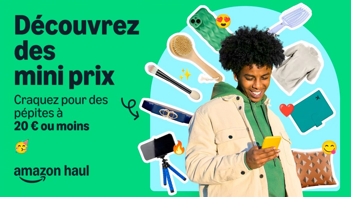 Voici Amazon Haul, la réponse du géant américain à Shein et Temu - © Amazon