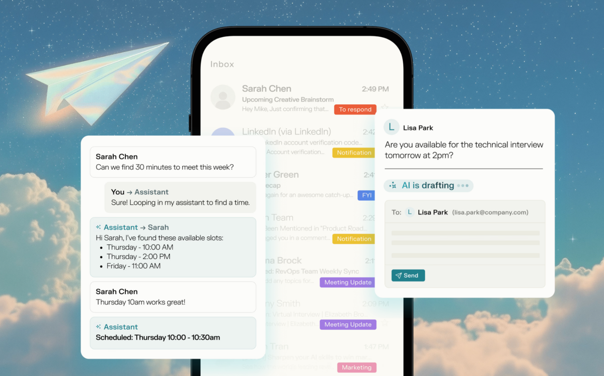 Perplexity lance un assistant pour gérer vos emails...à $200/mois ©Perplexity