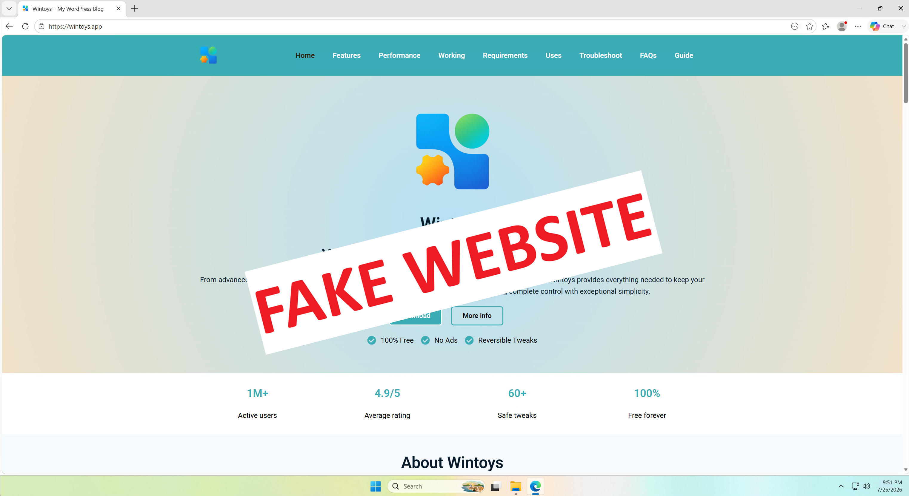 Windows est victime de campagnes de phishing via des logiciels potentiellement malveillants. ©dennizn / Shutterstock