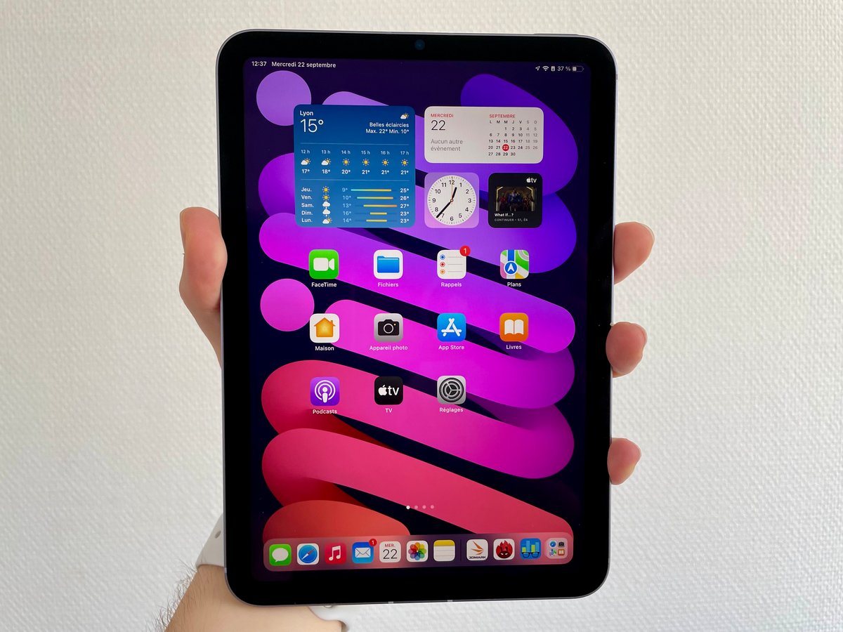 L'iPad Mini 6 (2021) commence à accuser son âge © Mathieu Grumiaux