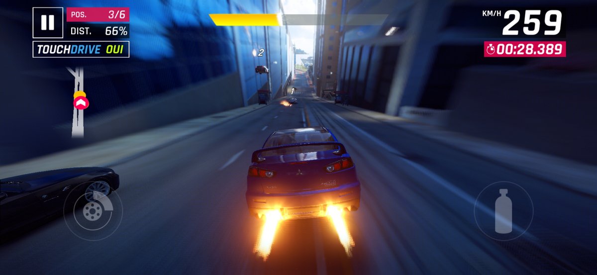 Asphalt 9 affiche une image epoustouflante sur le Magic 4 Pro