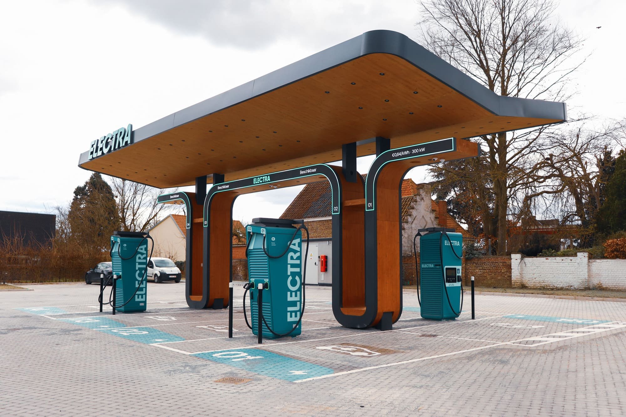 Les nouvelles stations de recharge Electra. © Electra