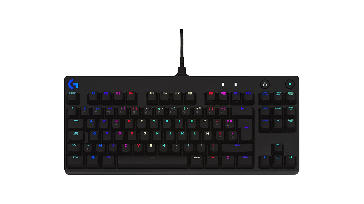 Le très compact Logitech G PRO TKL à un prix tout aussi réduit.