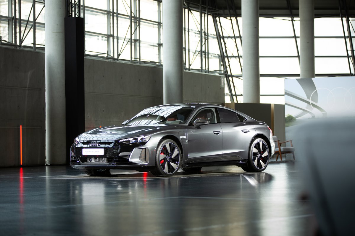 L'audi RS e-tron GT à l'occasion de la présentation à la presse - Audi 