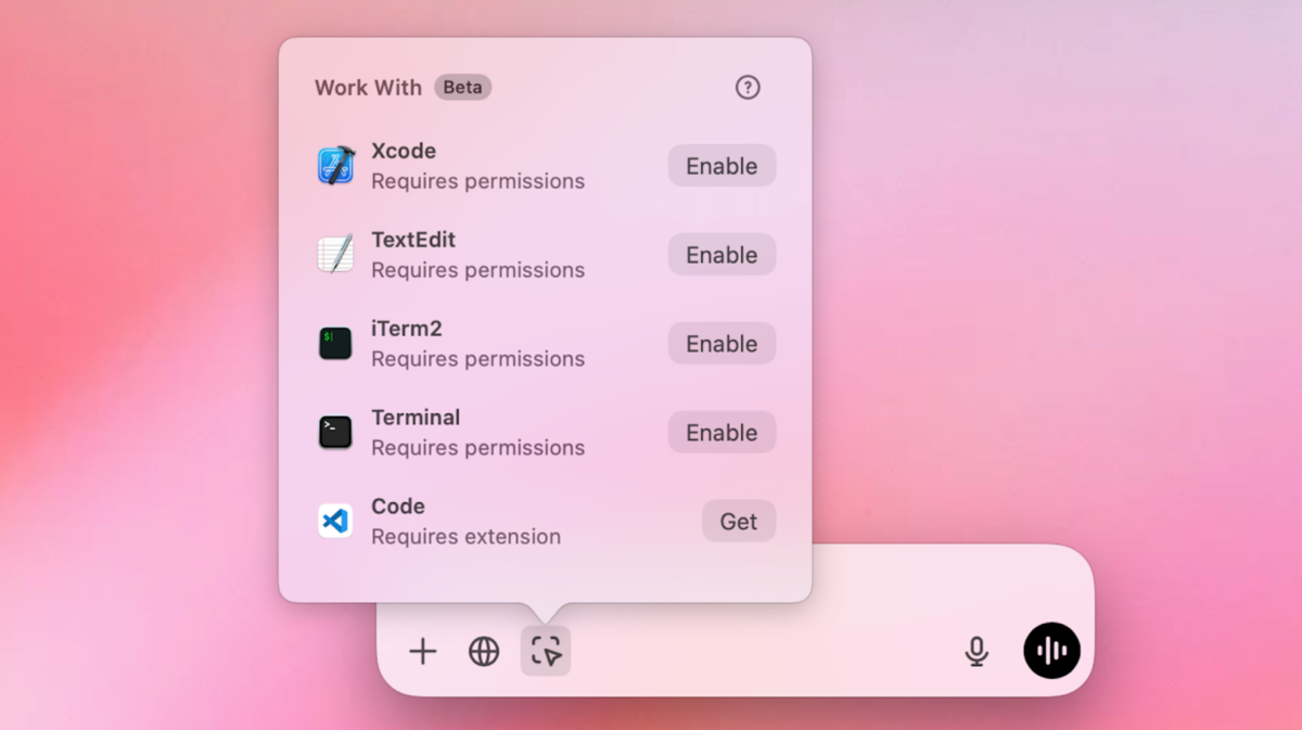 Sur macOS, ChatGPT devient un peu plus intéressant pour les développeurs