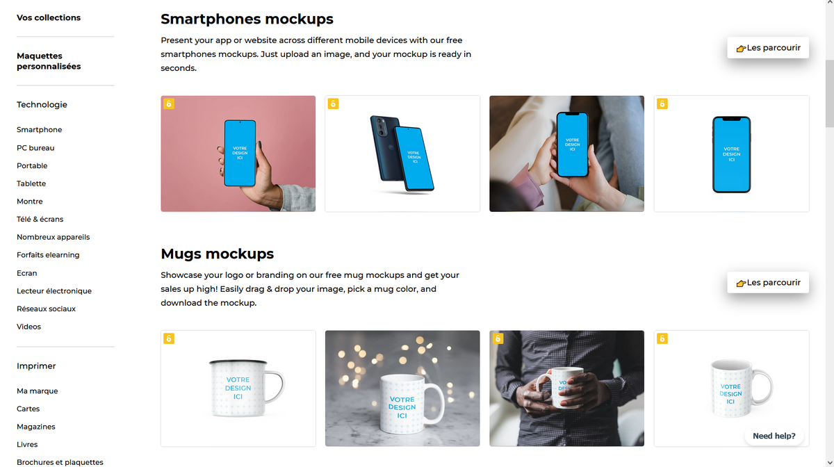 Smartmockups - Catalogue